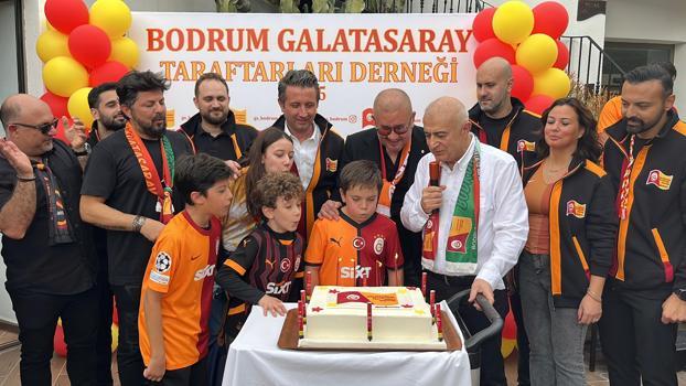 Bodrum Galatasaray Taraftarları Derneği lokali açıldı