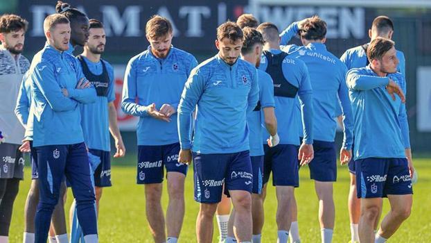 Trabzonspor, Adana Demirspor maçı hazırlıklarını sürdürdü