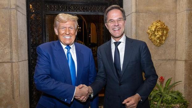 Trump, NATO Genel Sekreteri Rutte ile seçimden sonra ilk kez görüştü