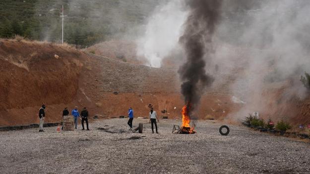 Isparta’da 'Toplumsal Olaylara Müdahale' tatbikatı