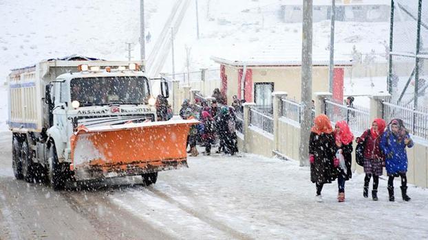 Aksaray'da okullara 1 gün 'kar' tatili