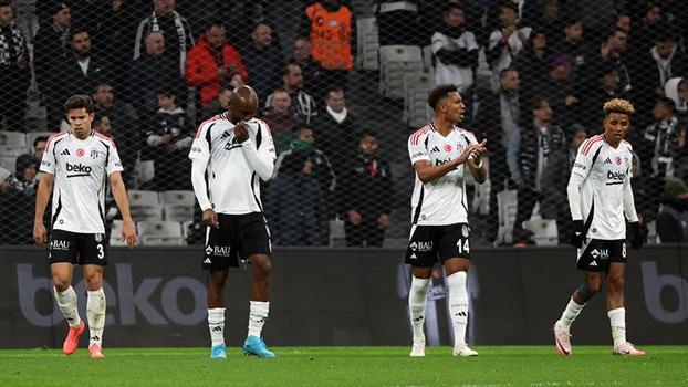 Beşiktaş çöküşü durduramıyor