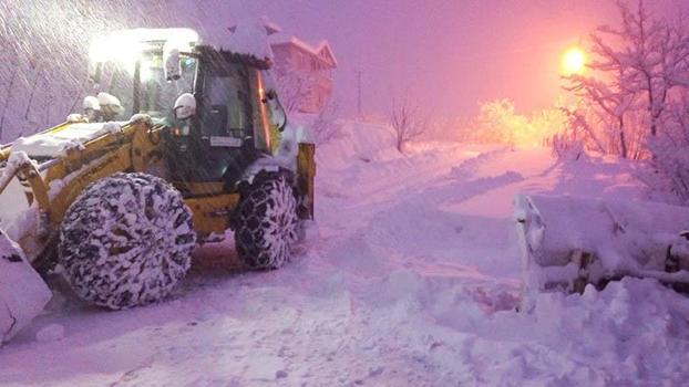 Ordu’da karda mahsur kalan 4 kişi için kurtarma çalışması başlatıldı