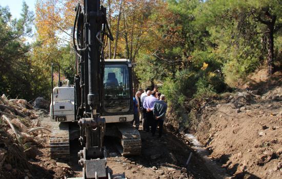 Kaş İslamlar’ın su sorunu çözülüyor