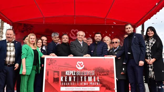 Kepez'in ilk kent lokantasının temeli atıldı