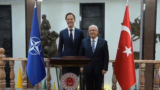 Bakan Güler, NATO Genel Sekreteri Rutte ile bir araya geldi