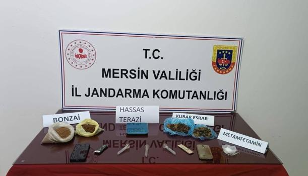 Mersin'de uyuşturucu operasyonları: 4 gözaltı