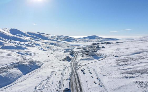 Erciyes Kayak Merkezi'nde yeni sezona hazırlık