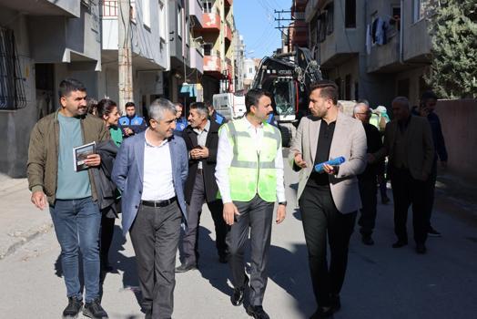 Akdeniz’de Şevket Sümer’in sokakları yenileniyor