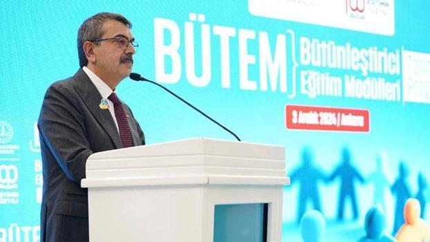 Bakan Tekin: Kaynaştırma yoluyla eğitim gören 404 bin 905 öğrencimiz var