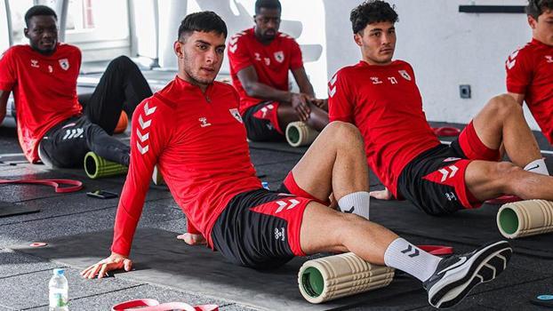 Samsunspor, Eyüpspor maçının hazırlıklarına ara vermeden başladı