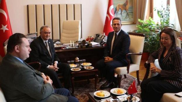 CHP'den MHP'ye ziyaret