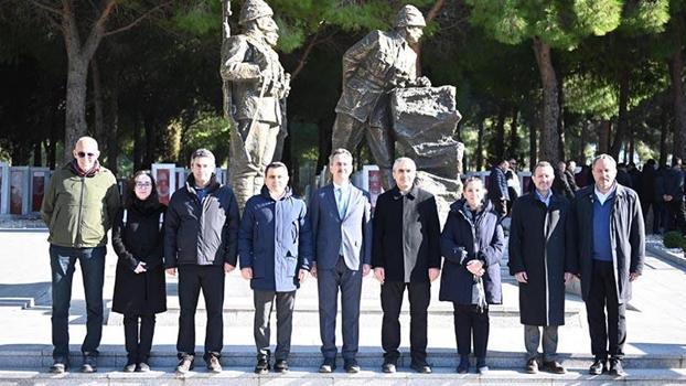 Haluk Görgün, Gelibolu Tarihi Alanı ziyaret etti