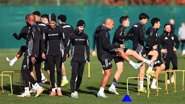 Beşiktaş’ta Alanyaspor maçı hazırlıkları devam ediyor