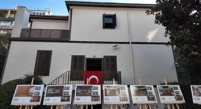 Selanik'teki Atatürk Evi, yeniden restore ediliyor