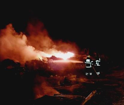 Hatay’da sazlık yangını söndürüldü