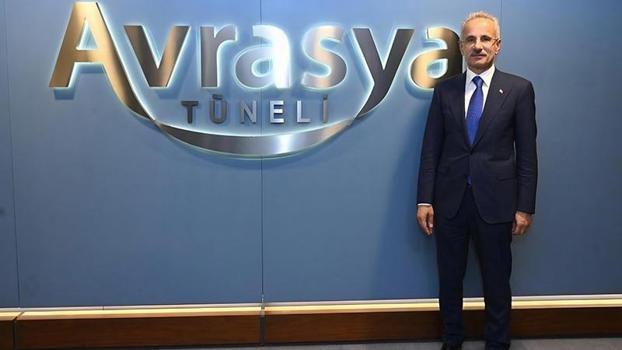 Bakan Uraloğlu: Avrasya Tüneli'ni 8 yılda 8,3 milyon sürücü kullandı