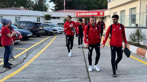 Samsunspor, Sivasspor deplasmanı için yola çıktı