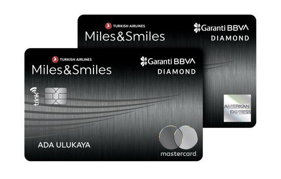 Garanti BBVA’dan ayrıcalıklı Miles&Smiles Diamond kredi kartı