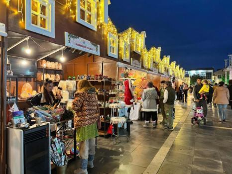 Marmaris'te yeni yıl panayırı başladı