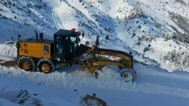 Tunceli’de 65 köy yolu, kar nedeniyle ulaşıma kapandı