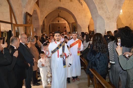 Mardin'de Süryaniler ‘Doğuş Bayramı'nı kutlamaya başladı