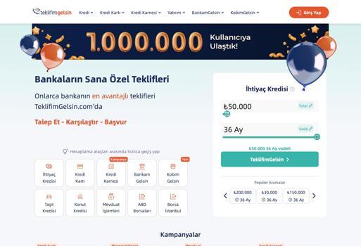 TeklifimGelsin 2024'te 1 milyon üyeye ulaştığını duyurdu