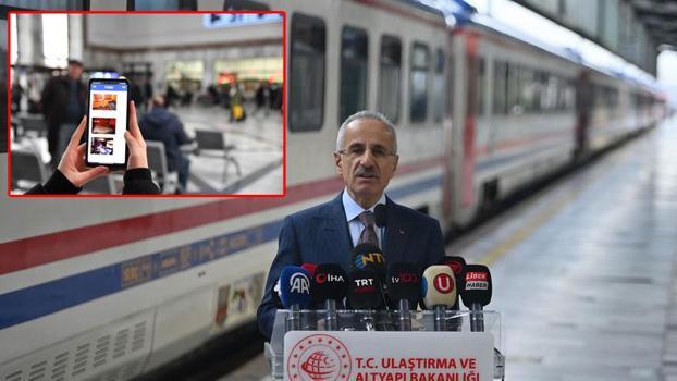 Tren garlarında internet ücretsiz olacak