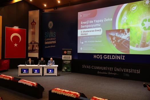 Sivas'ta Enerjide Yapay Zeka Sempozyumu düzenlendi