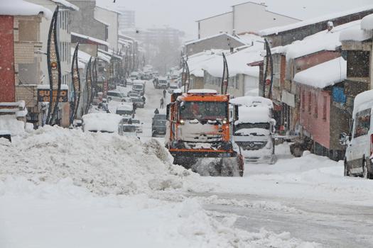 Bingöl'de 191 köy yolu kardan ulaşıma kapandı (2)