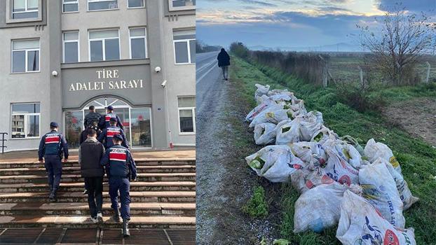 İzmir'de tarladan marul hırsızlığına 3 tutuklama