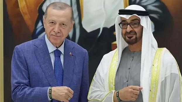 Cumhurbaşkanı Erdoğan, BAE Devlet Başkanı Al Nahyan ile görüştü