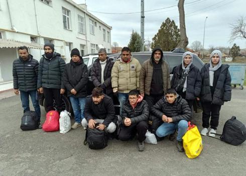 Tekirdağ'da düzensiz göçle mücadeleye yönelik huzur uygulaması