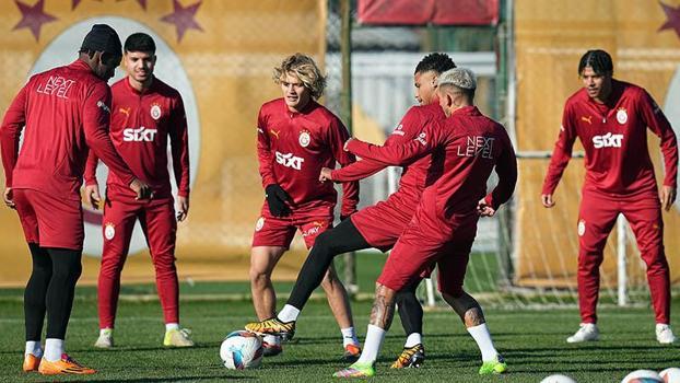 Galatasaray, Göztepe maçı hazırlıklarını sürdürdü