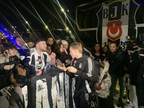 Beşiktaş kafilesi Rize’de