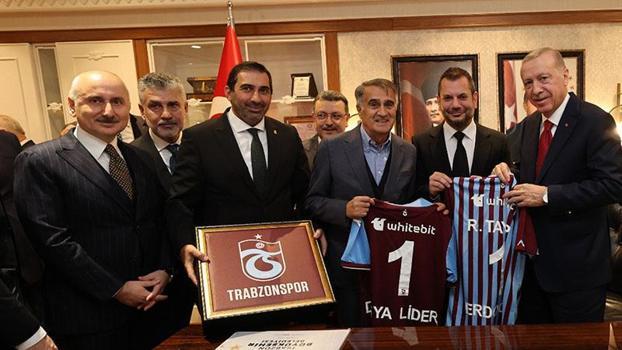 Trabzonspor’dan Cumhurbaşkanı Erdoğan’a teşekkür