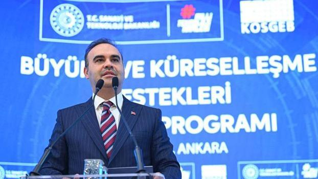 Bakan Kacır, KOSGEB'in destek programlarını tanıttı