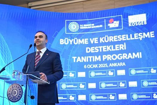 Bakan Kacır, KOSGEB'in destek programlarını tanıttı