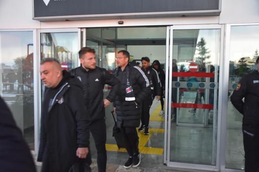 Beşiktaş kafilesi Sivas'ta