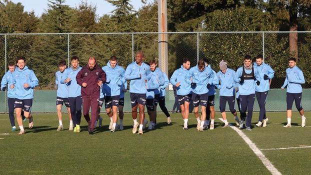 Trabzonspor’da Alanyaspor maçının hazırlıkları devam etti