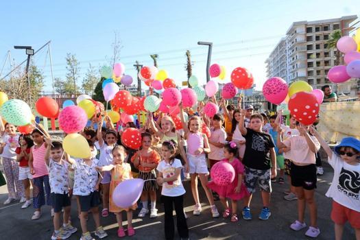 Menemen Çocuk Oyun Köyü'ne 10 ayda 1 milyon 100 bin ziyaretçi