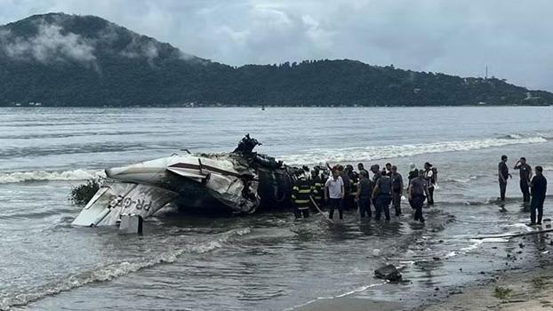 Brezilya'da uçak kazası: Pilot hayatını kaybetti, 5 kişi yaralandı