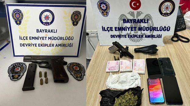 İzmir'de, 175 dosyadan aranma kaydı bulunan hükümlü yakalandı