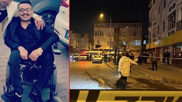 Silahlı çatışmanın ortasında kalan tekerlekli sandalyeli esnaf öldü: 2 yaralı