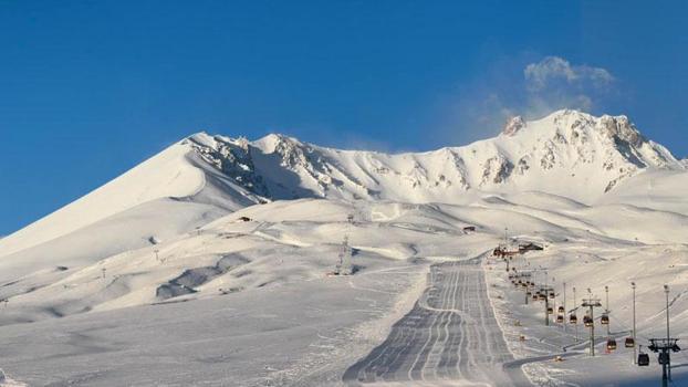 Erciyes, Dünya Kar Motosikleti Şampiyonası'na ev sahipliği yapmaya hazırlanıyor