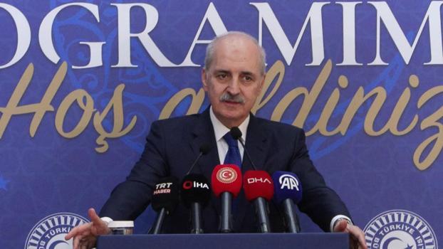 TBMM Başkanı Kurtulmuş: Bu coğrafyada daha fazla kan ve gözyaşı istemiyoruz