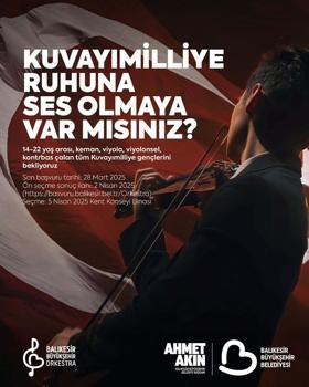 Balıkesir'de Kuva-yı Milliye Gençlik Orkestrası kurulacak