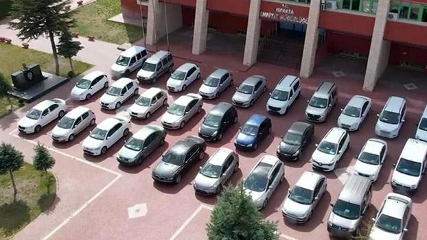 Isparta merkezli 14 milyon liralık 'change araç' operasyonu