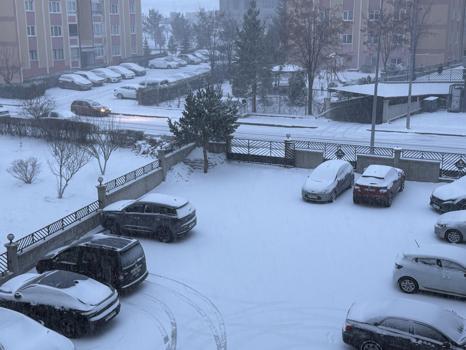 Sivas'ta eğitime 'kar' engeli