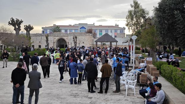Nusaybin’de Gazze için kermes düzenlendi
